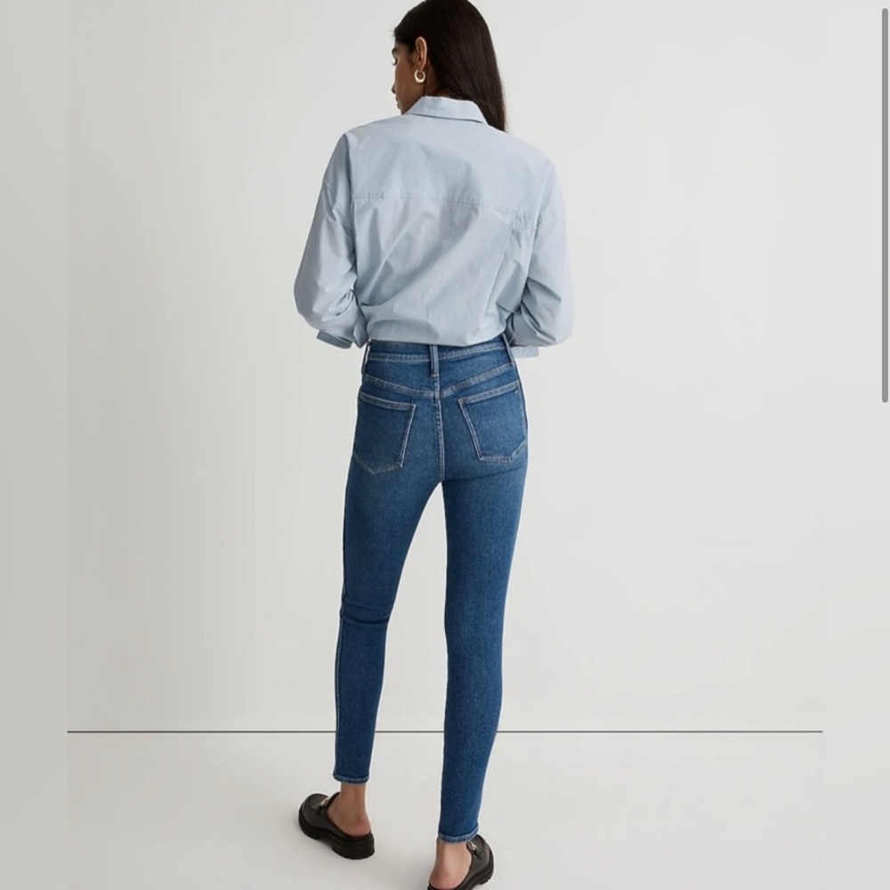 Madewell High Rise High Riser Skinny Jeans Size 24 - Picture 3 of 4